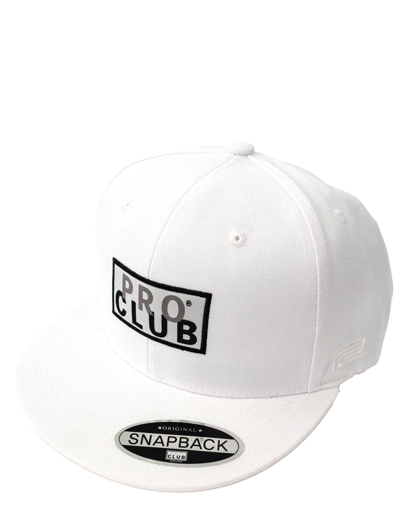 PROCLUB Men's Logo Embroidered Snapback Baseball Hat