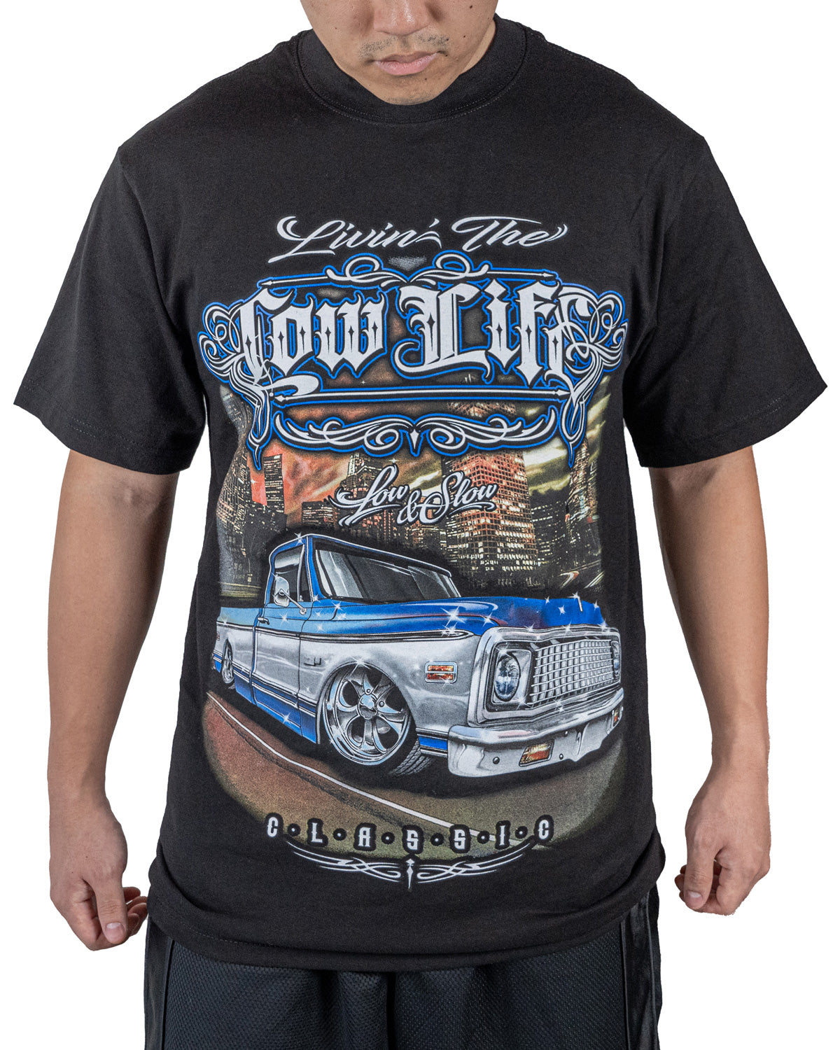 YJ Street Graphic Tee - Living The Low Life Low & Slow