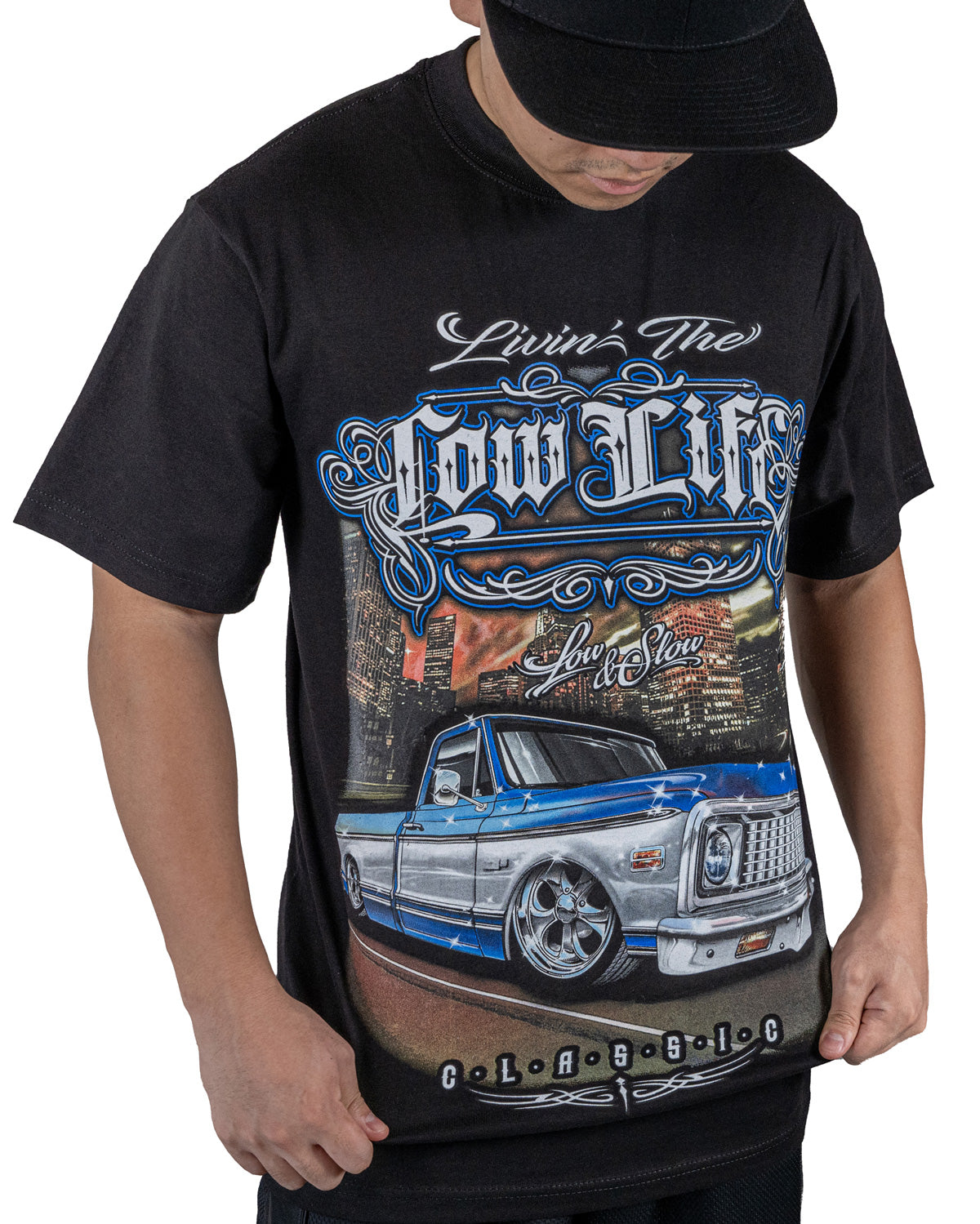 YJ Street Graphic Tee - Living The Low Life Low & Slow