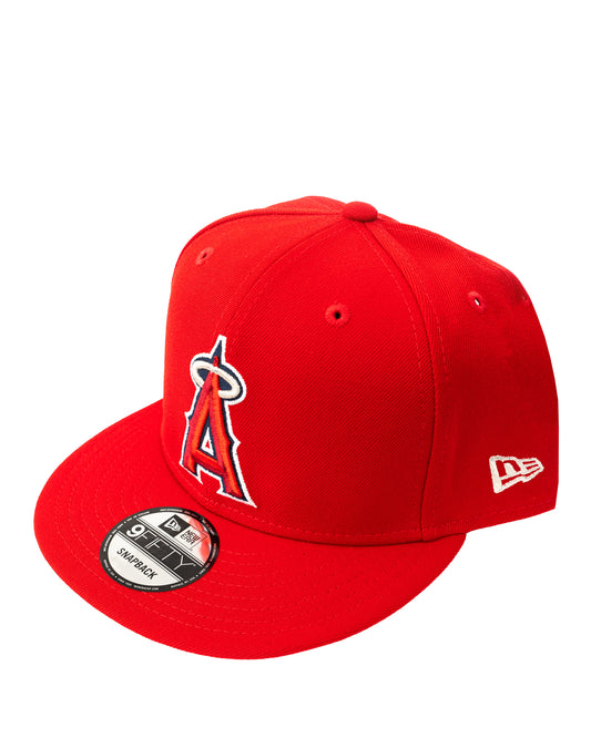 New Era 9Fifty Authentic Angeles 9Fifty Red Snapback MLB