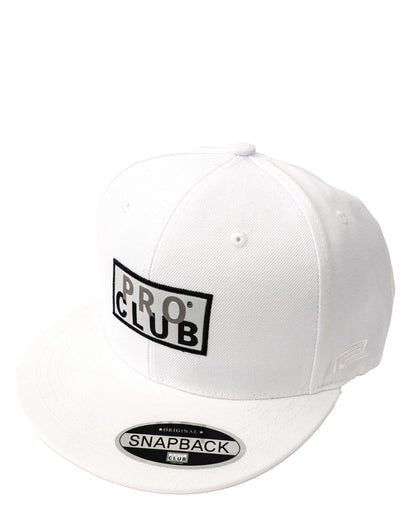 PROCLUB Men's Logo Embroidered Snapback Baseball Hat