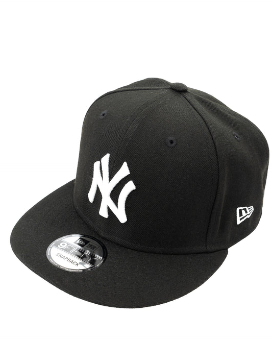 New Era 9Fifty Authentic New York Yankees Black & White Basic Snapback