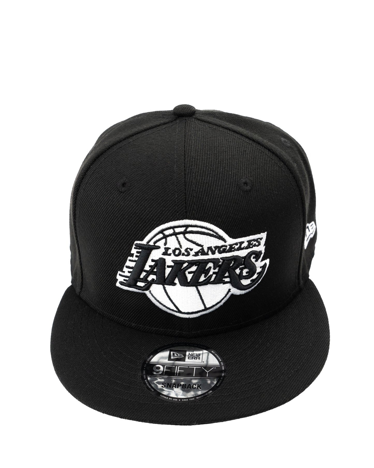 New Era 9Fifty Authentic Los Angeles Lakers Black & White Basic Snapback