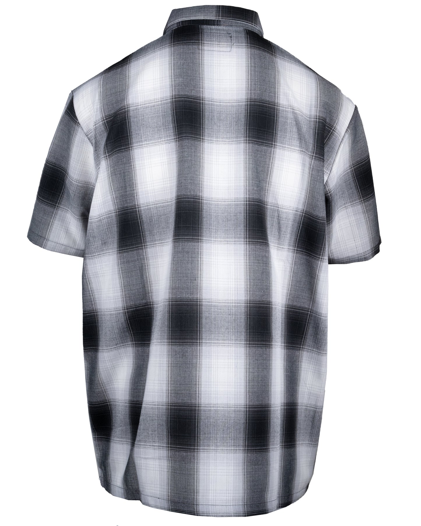 FB County Short Sleeve Checker Zip Shirt